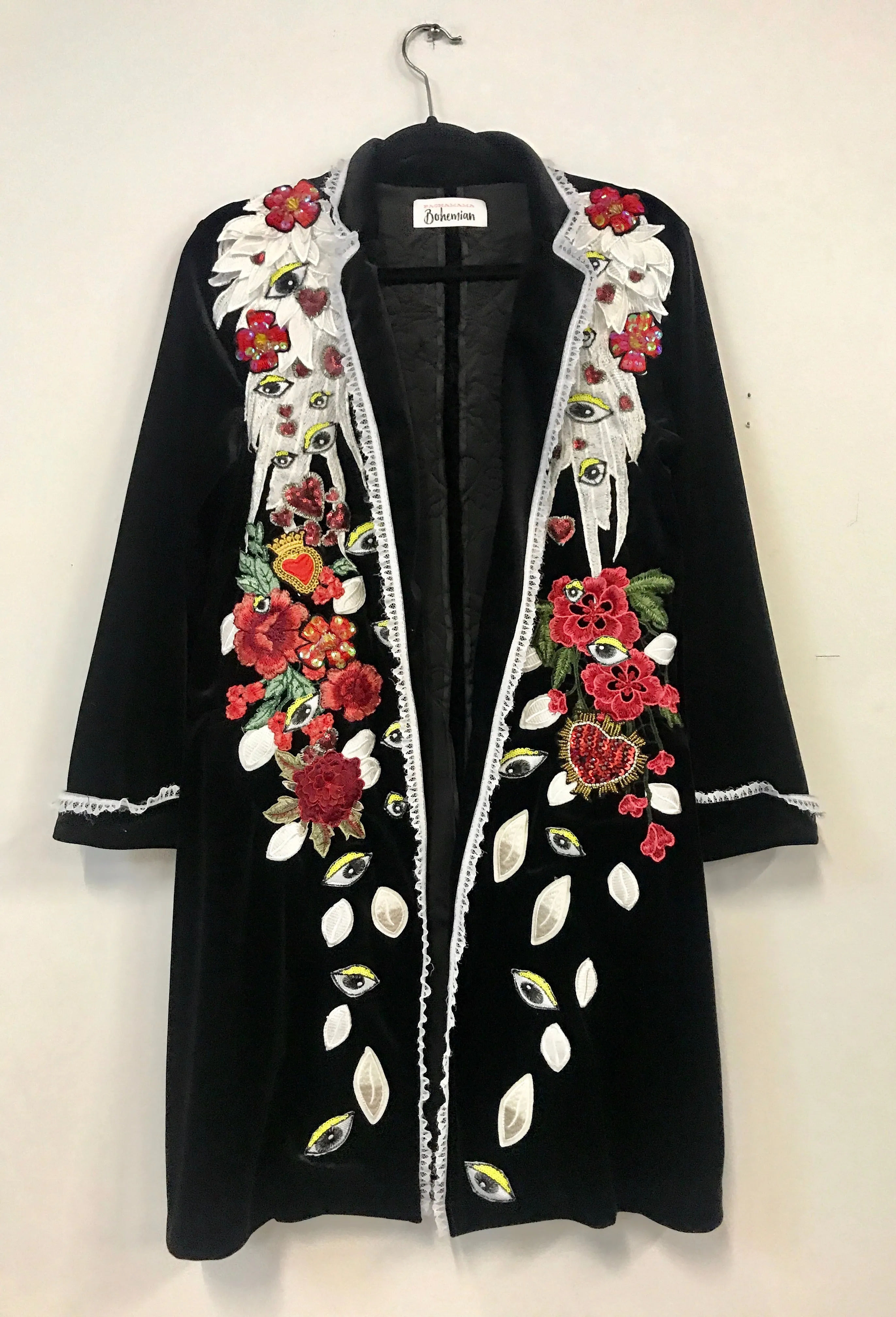Dali Love Wings Velvet Blazer