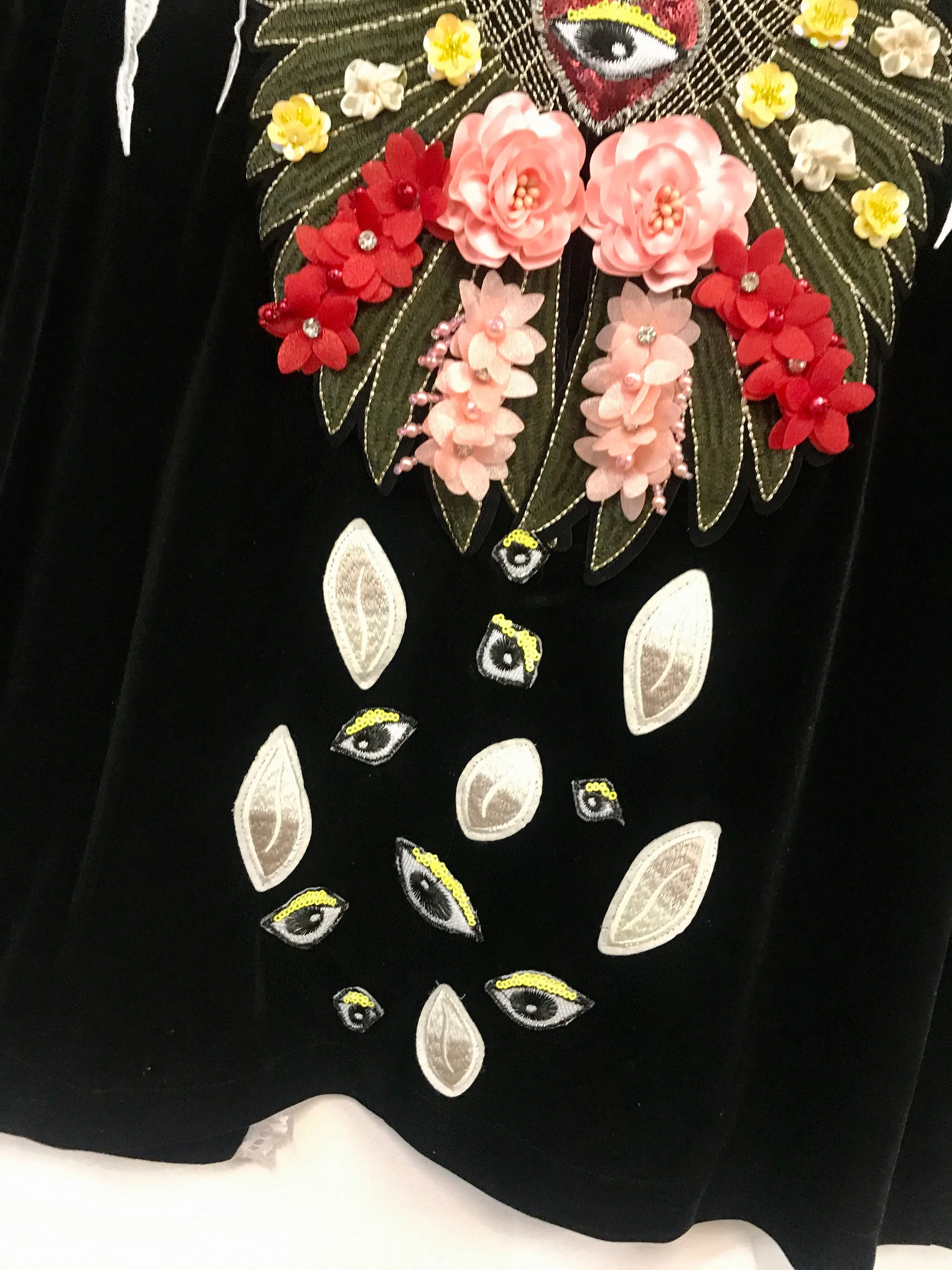 Dali Love Wings Velvet Blazer
