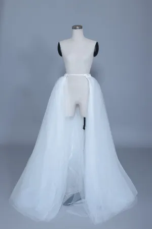 Detachable Bridal Tulle Skirt (#Basilia)