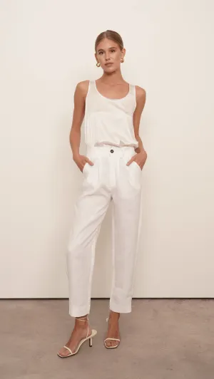 DINAH TROUSERS - WHITE