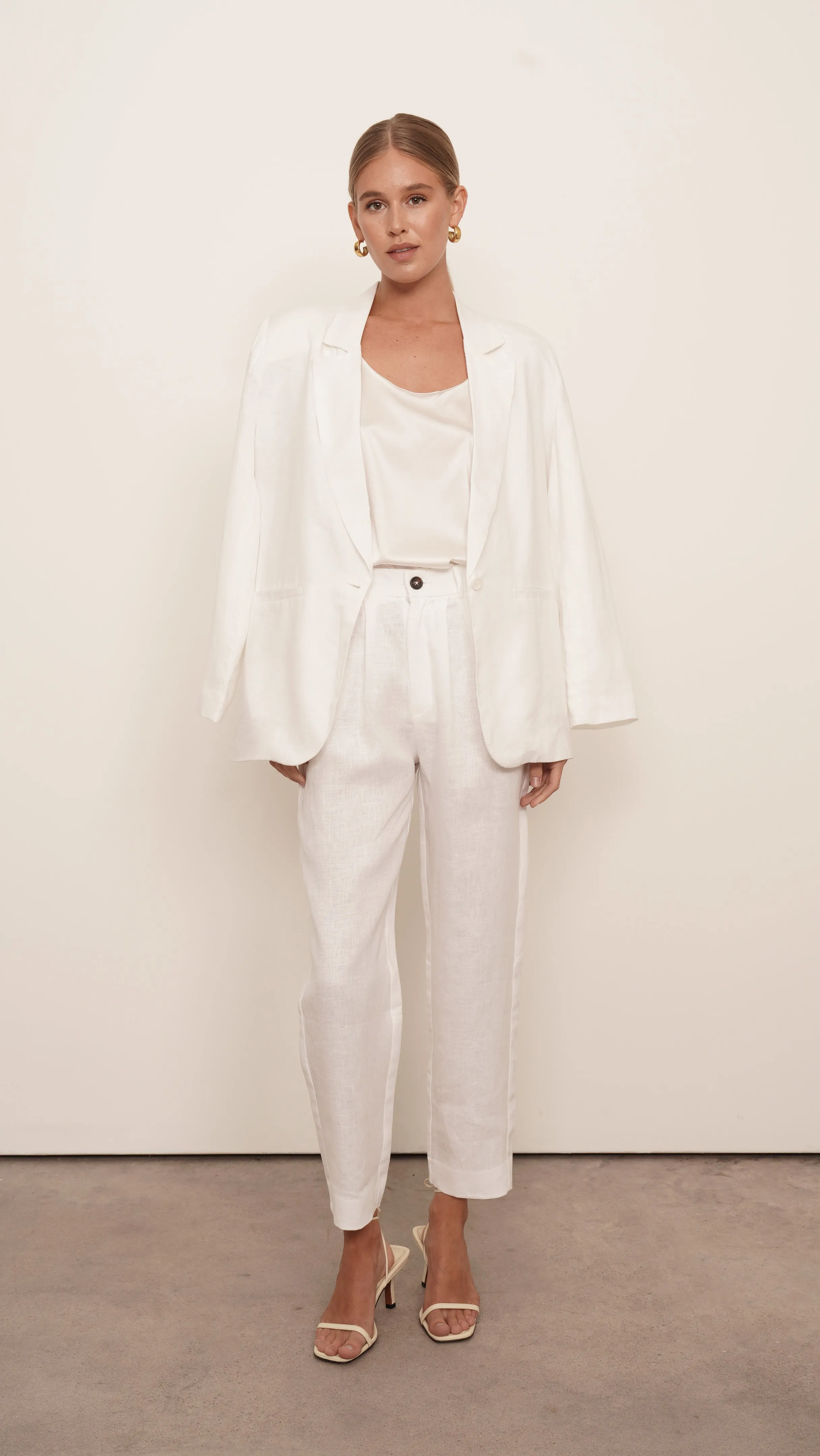 DINAH TROUSERS - WHITE