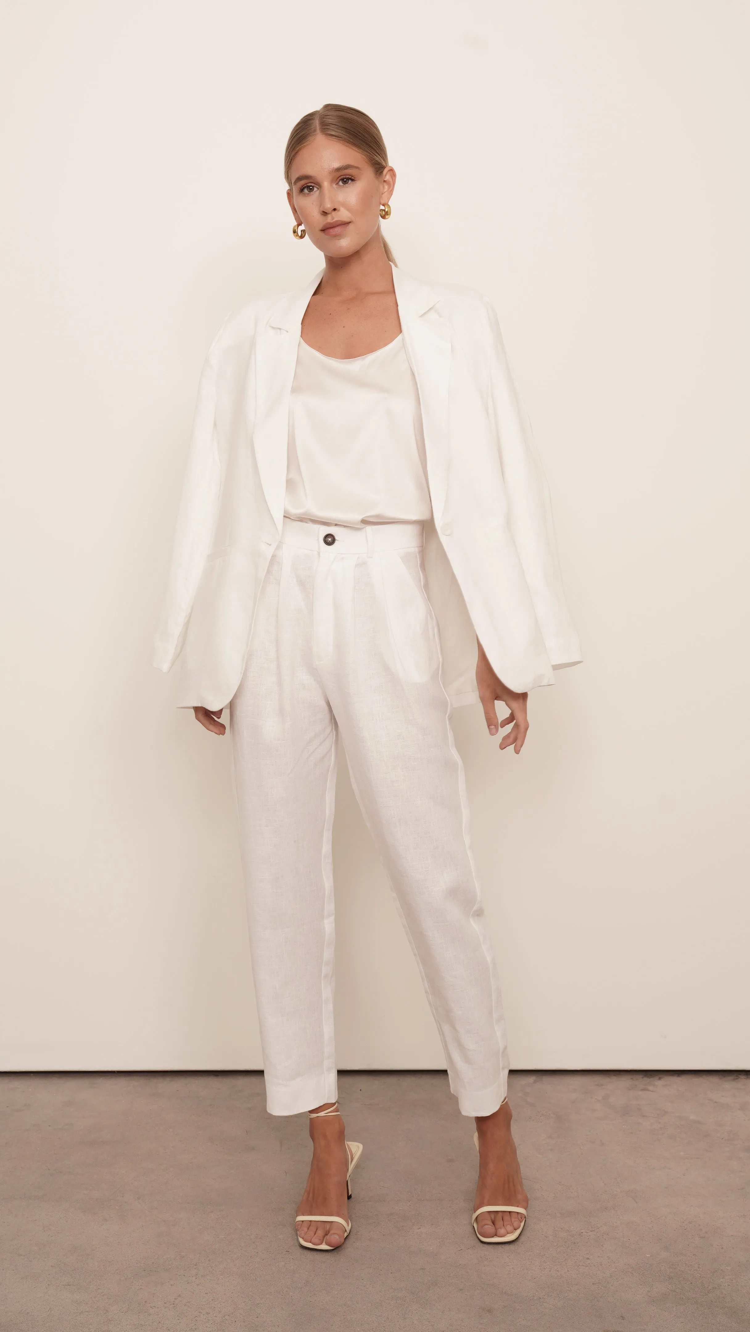 DINAH TROUSERS - WHITE