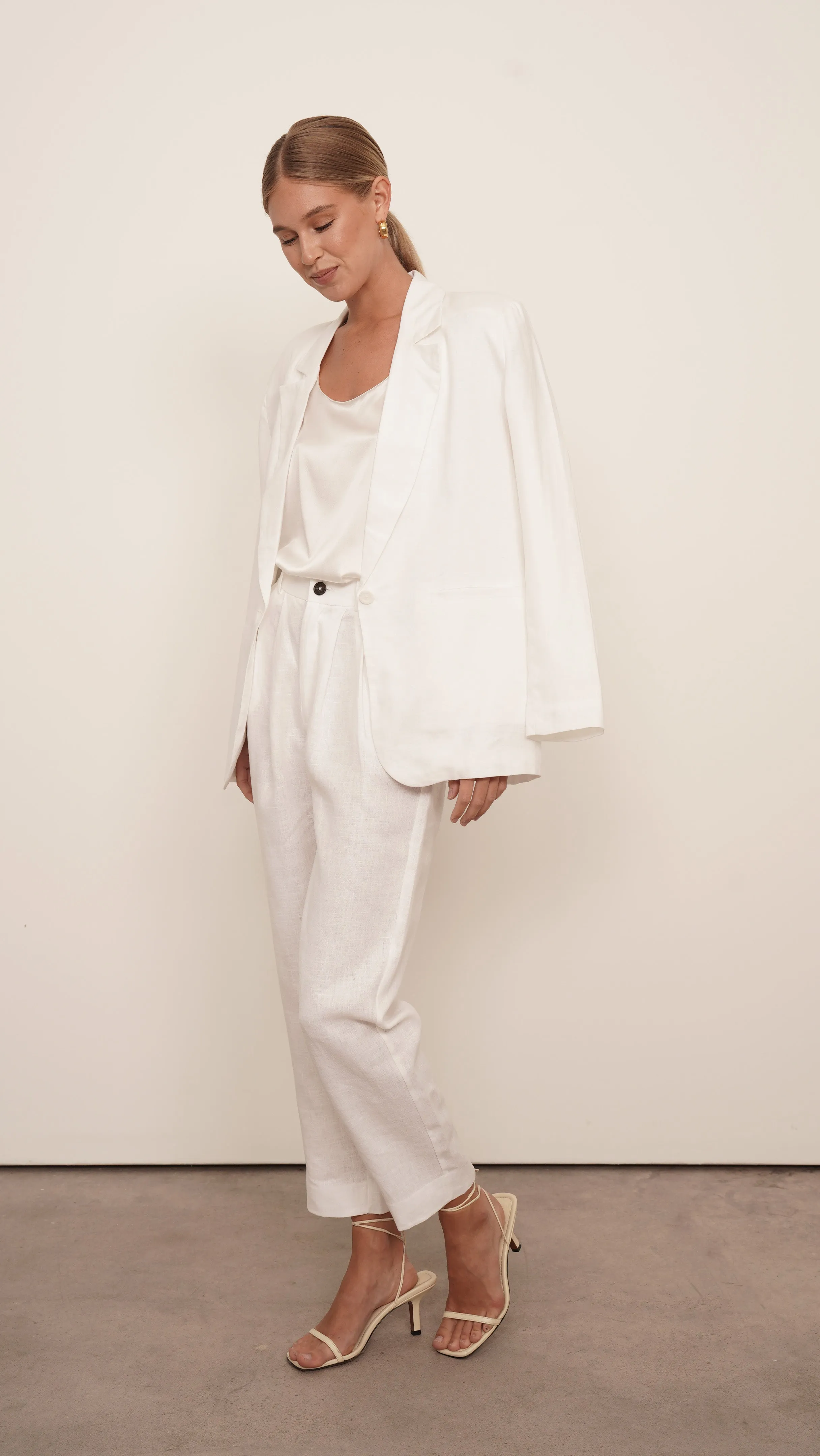 DINAH TROUSERS - WHITE