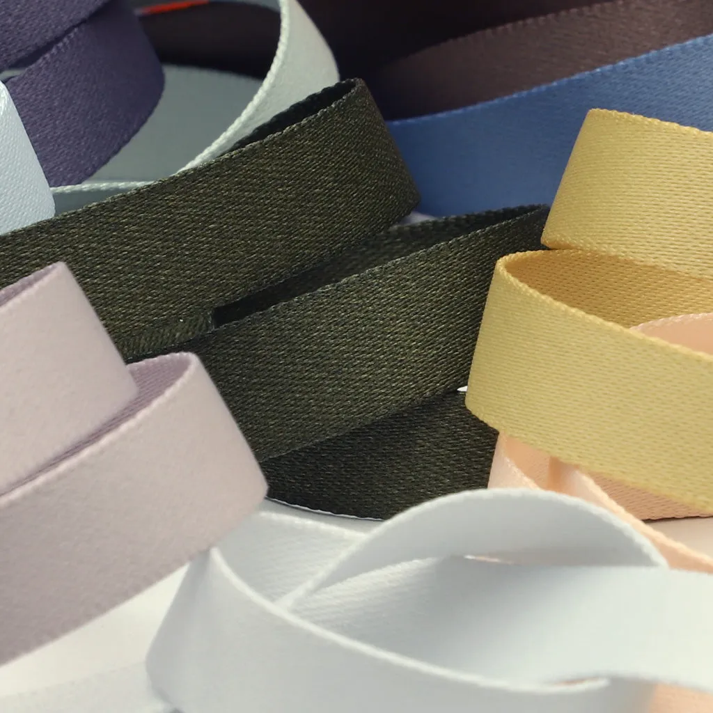 Drape Mat Satin Ribbon #07 Crystal Gray