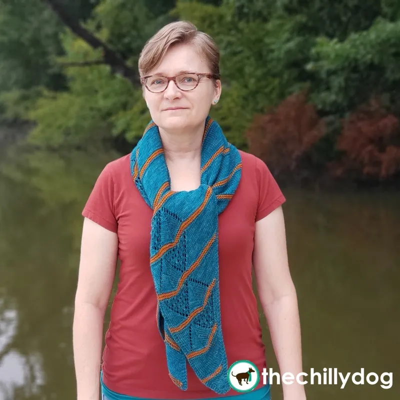 Duck Pond Shawl: Knitting Pattern PDF