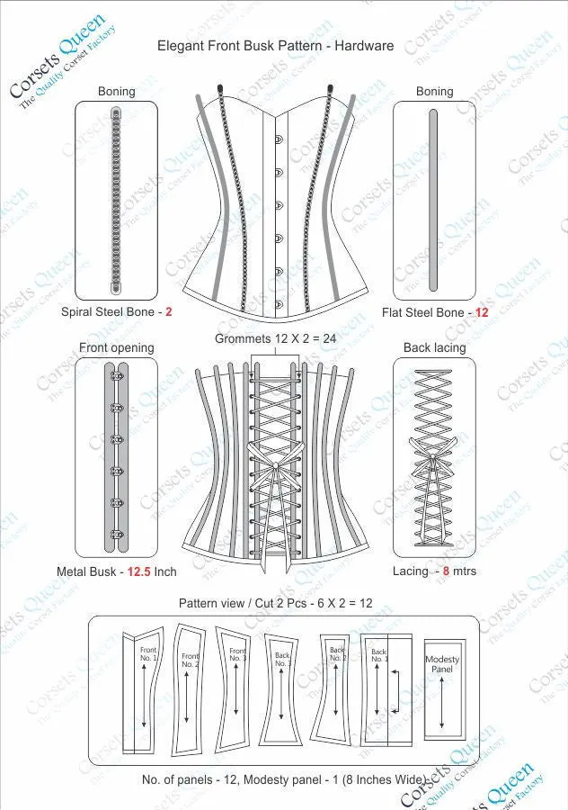 Ellena Overbust Corset