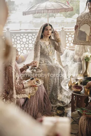 Embroidered Traditional Lehenga For Bride #BN851