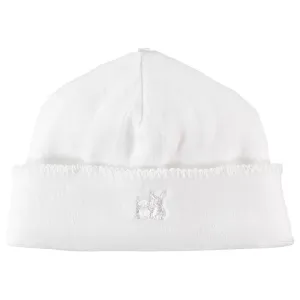 Emile et Rose Novel white velour hat