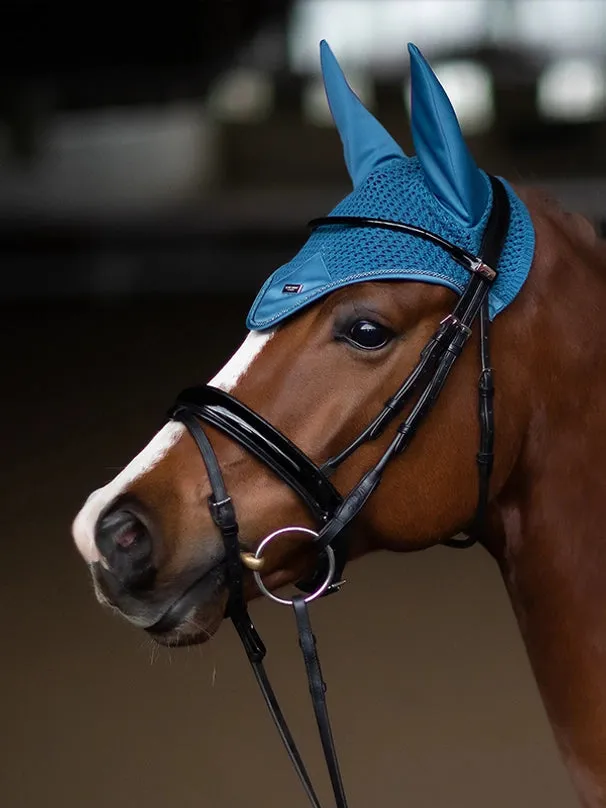 Equestrian Stockholm Ear Bonnet Amalfi Coast Blue