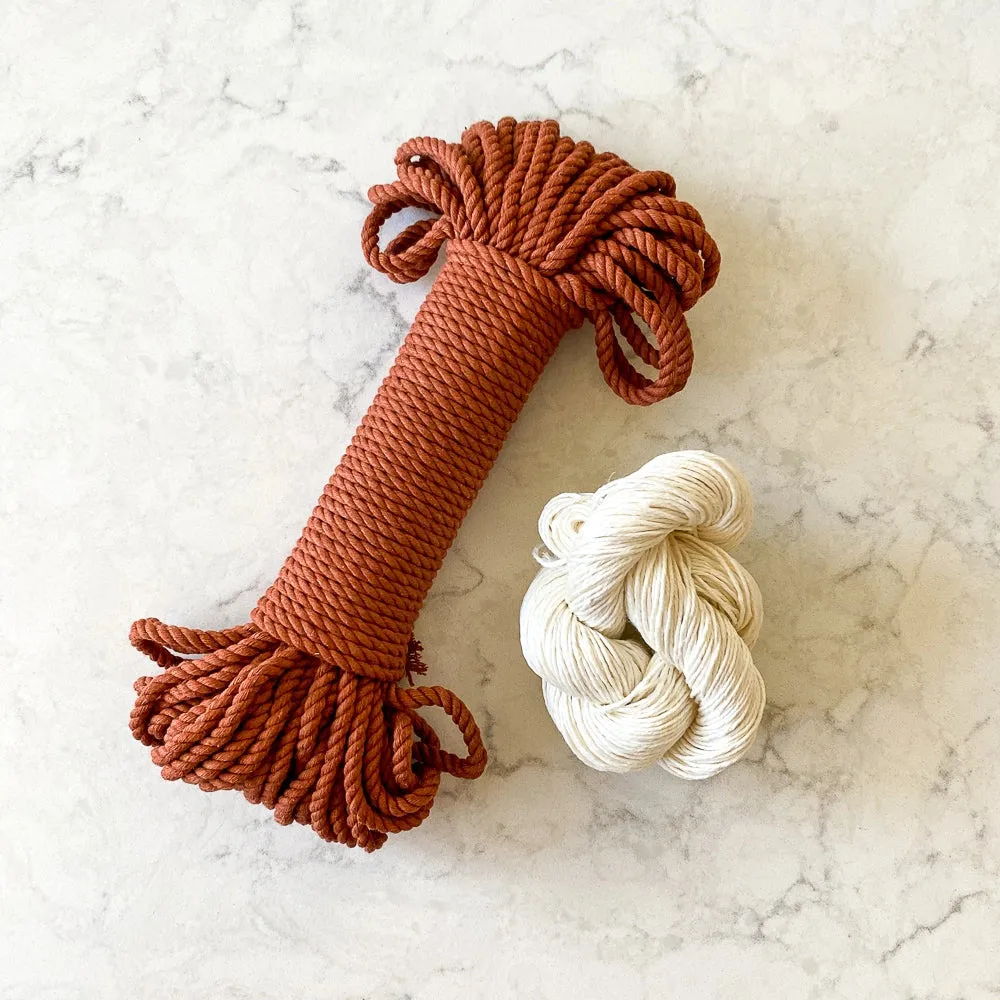 Flax & Twine Sunburst Basket Kit