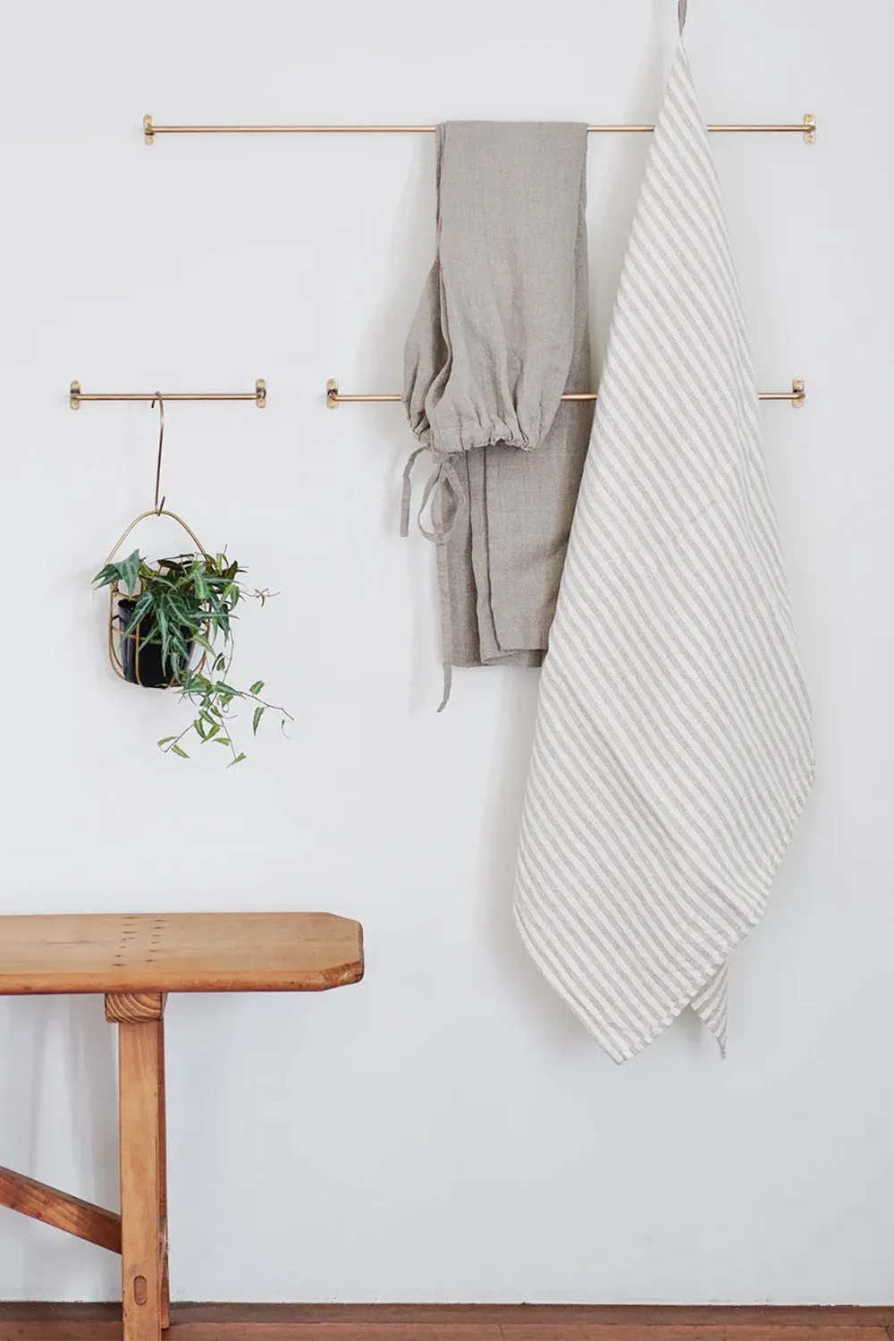 Fog Et Cetera Large Brass Towel Bar