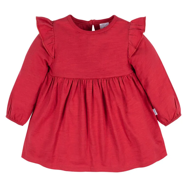 Gerber Childrenswear - Babydoll Dress - Red