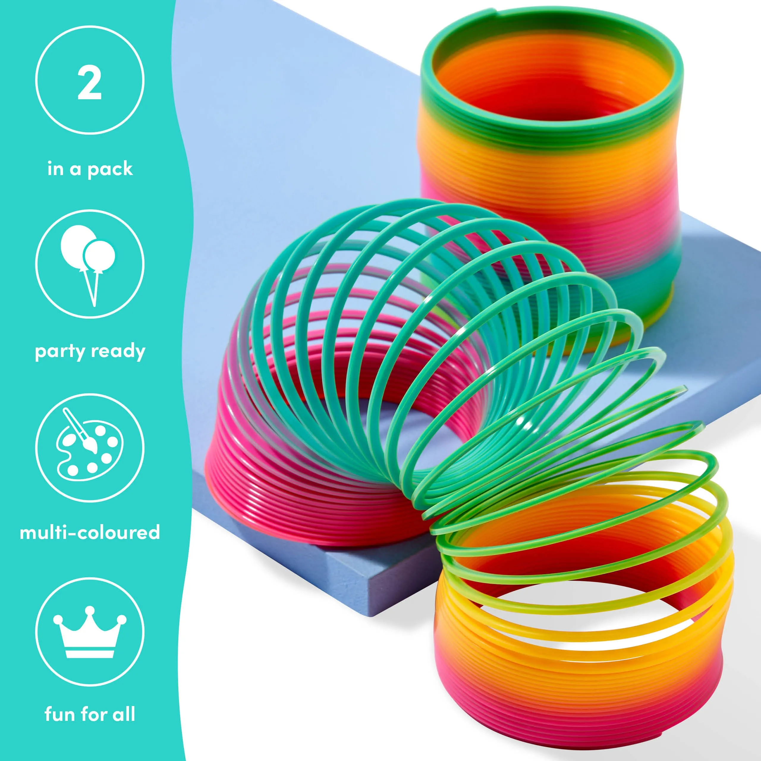 Giant Rainbow Spring Toys
