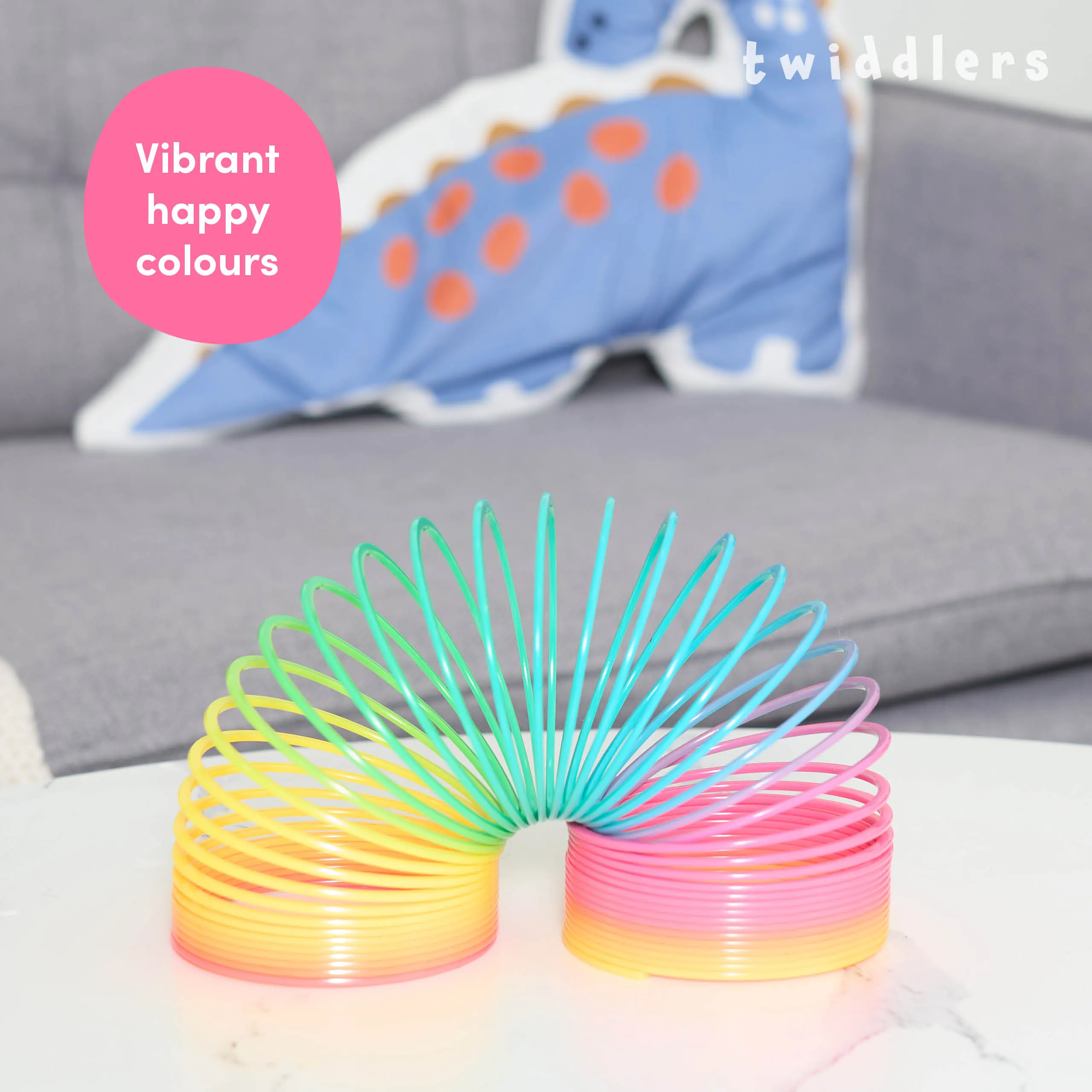 Giant Rainbow Spring Toys
