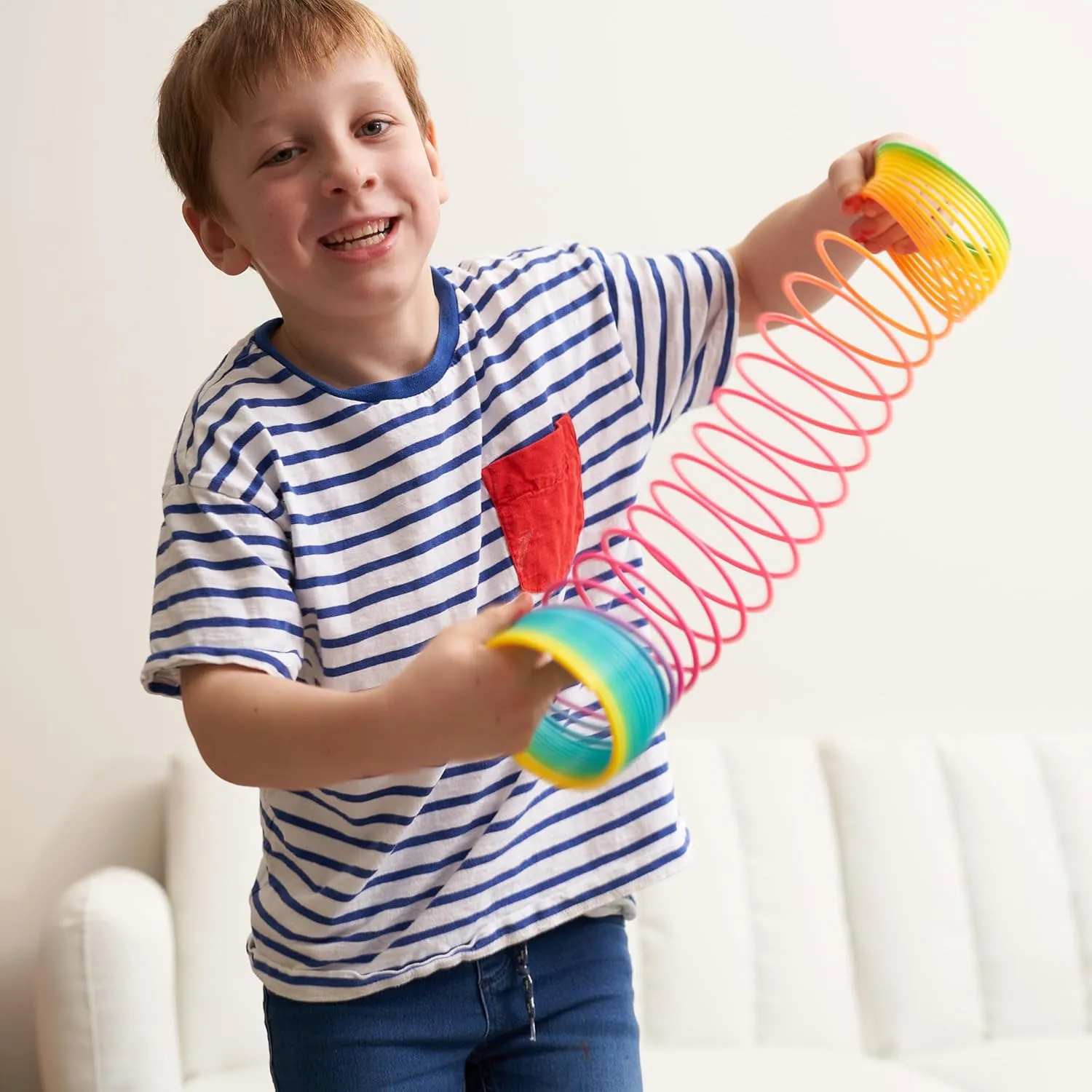 Giant Rainbow Spring Toys