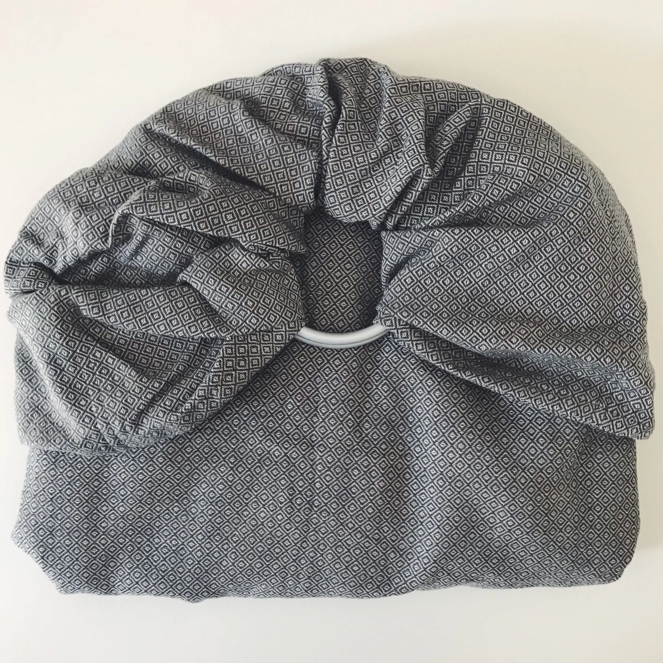Girasol Graphite Diamond Weave Ring Sling