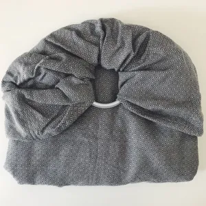 Girasol Graphite Diamond Weave Ring Sling