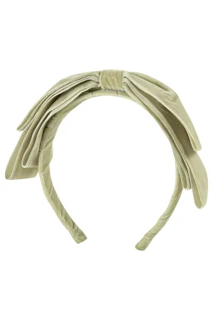Heather - Antique Green Velvet