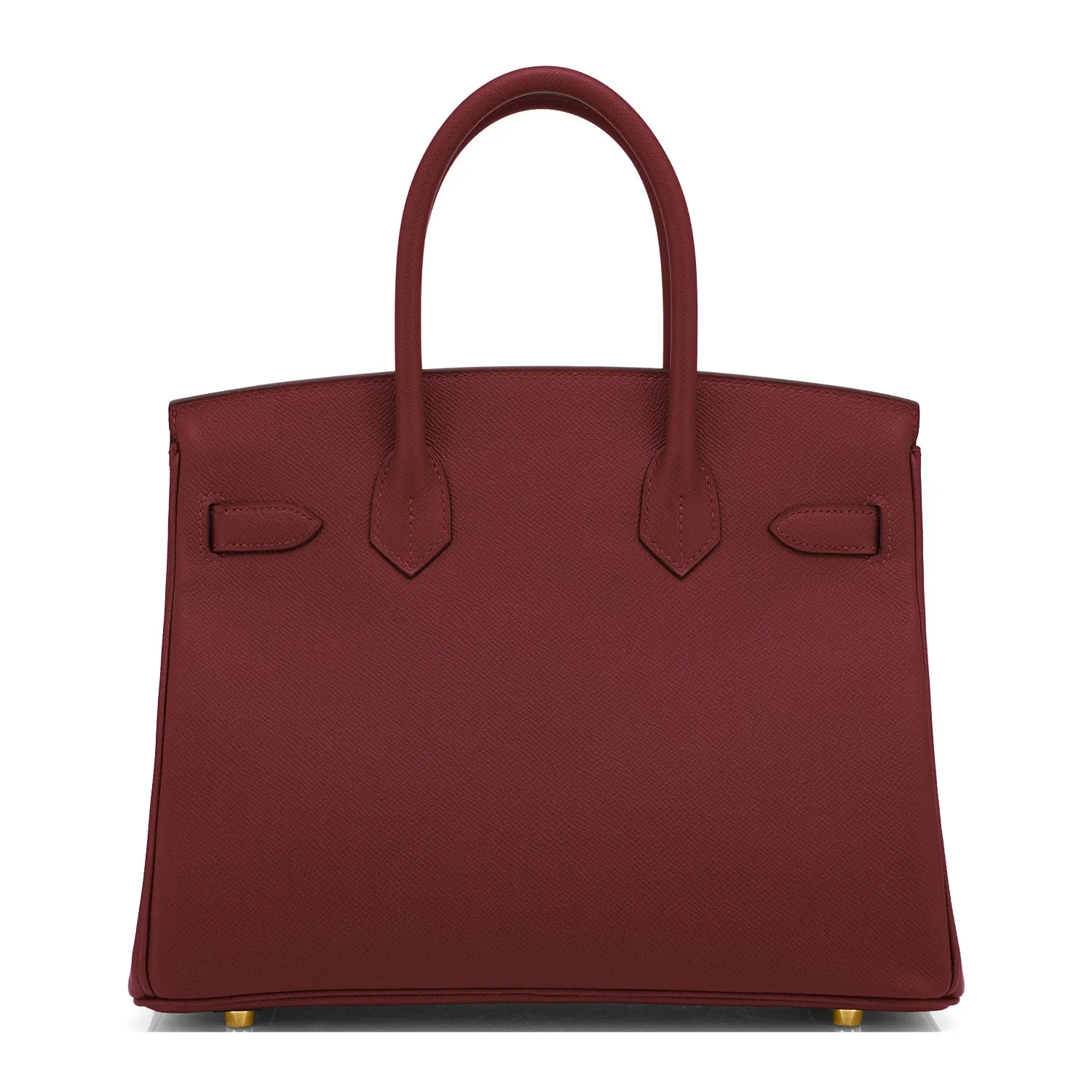 Hermes Rouge H 30cm Birkin Epsom Gold Hardware