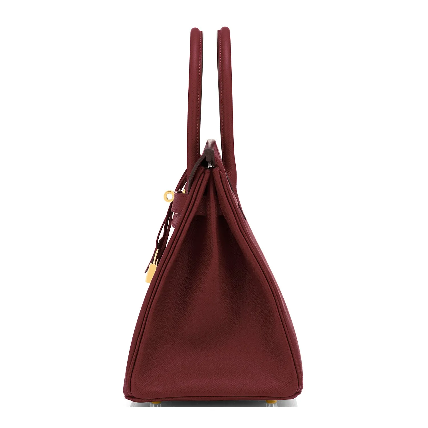 Hermes Rouge H 30cm Birkin Epsom Gold Hardware