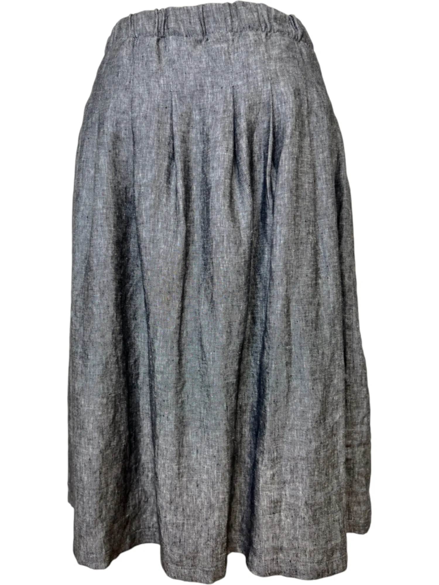 Herringbone Linen Skirt