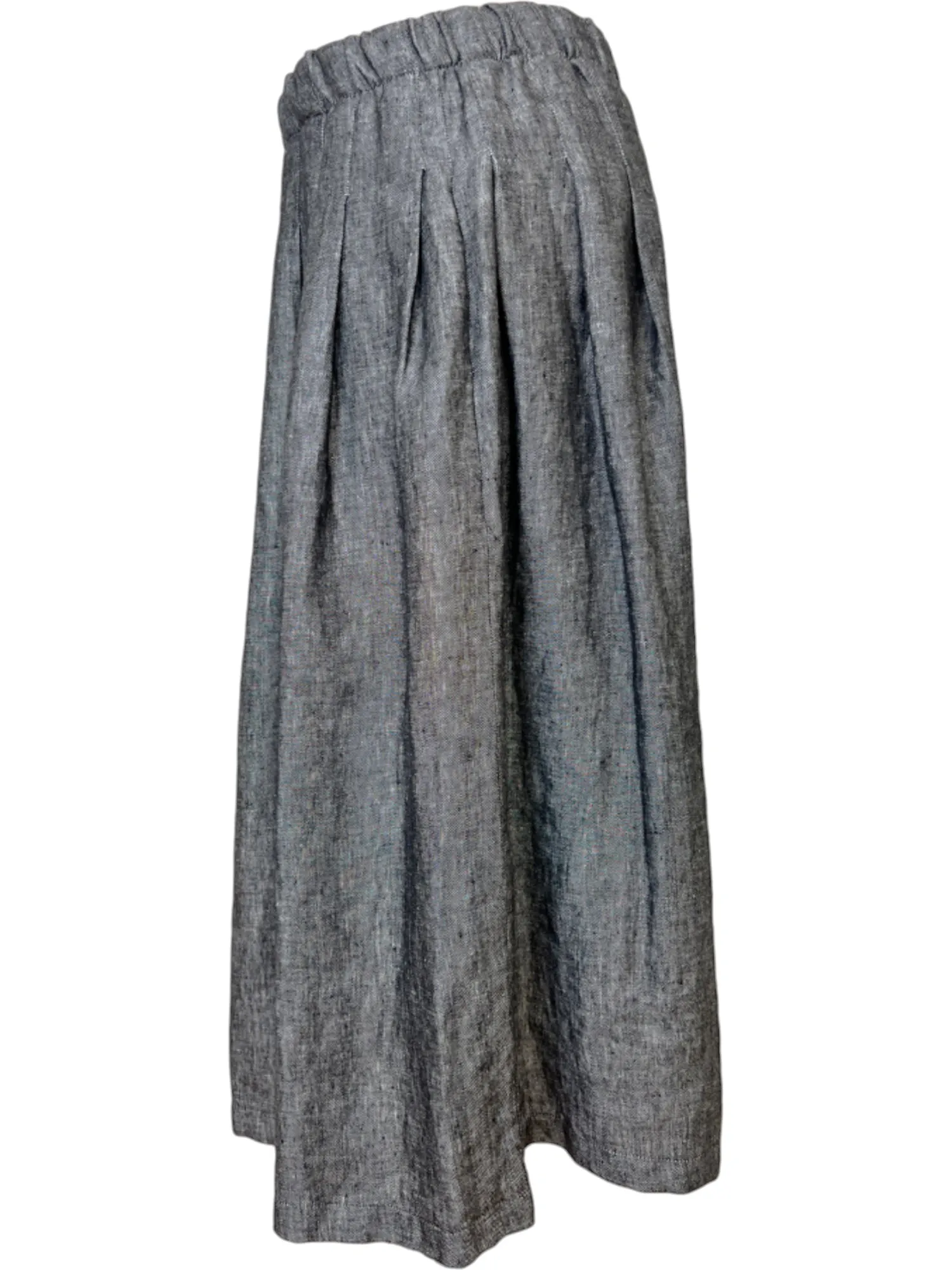 Herringbone Linen Skirt