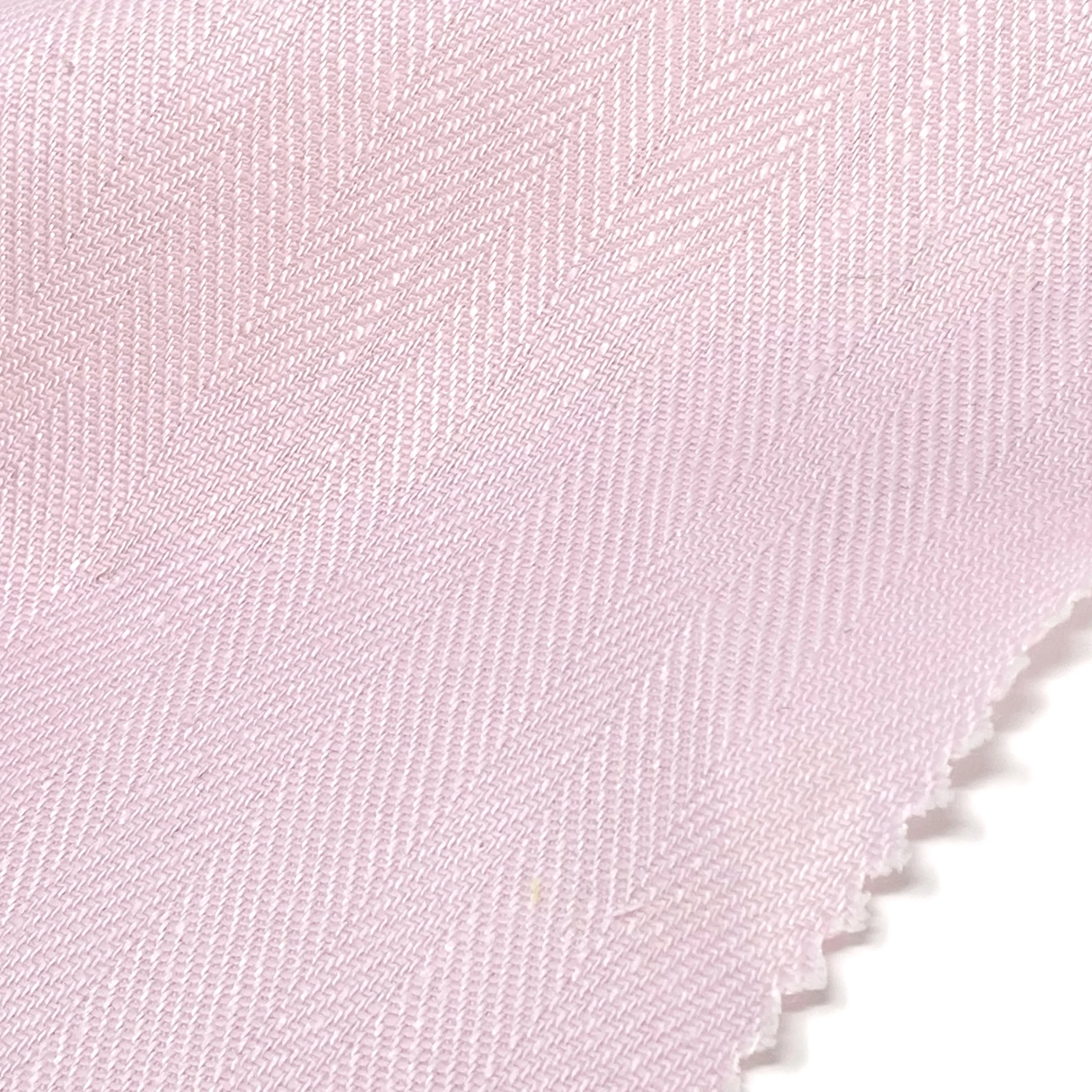 Herringbone Pattern 100% Natural Linen Flat Custom Farmhouse Modern Roman Shade/CL1047