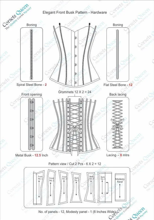 Ilse Couture Overbust Corset