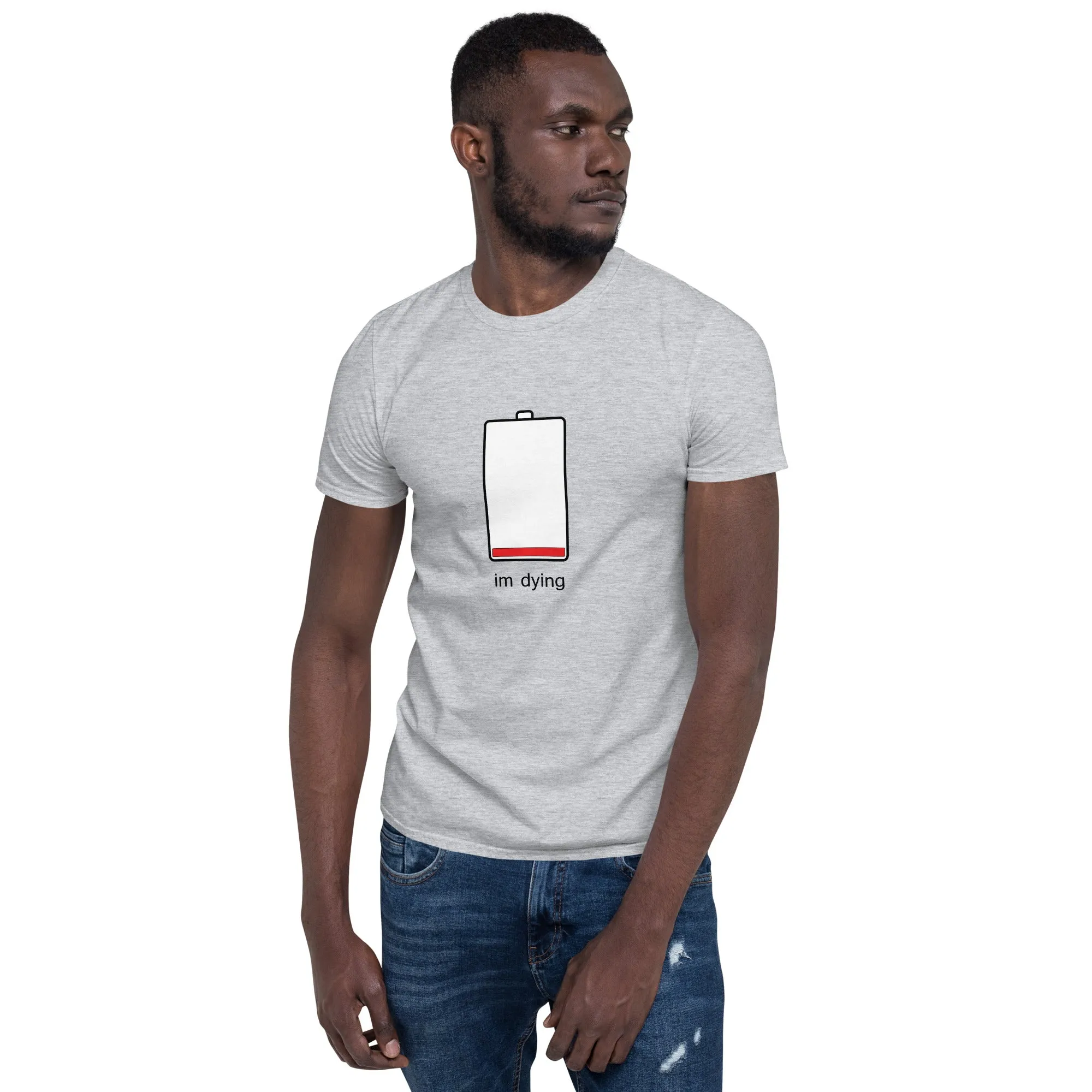 I'm Dying Battery T-Shirt