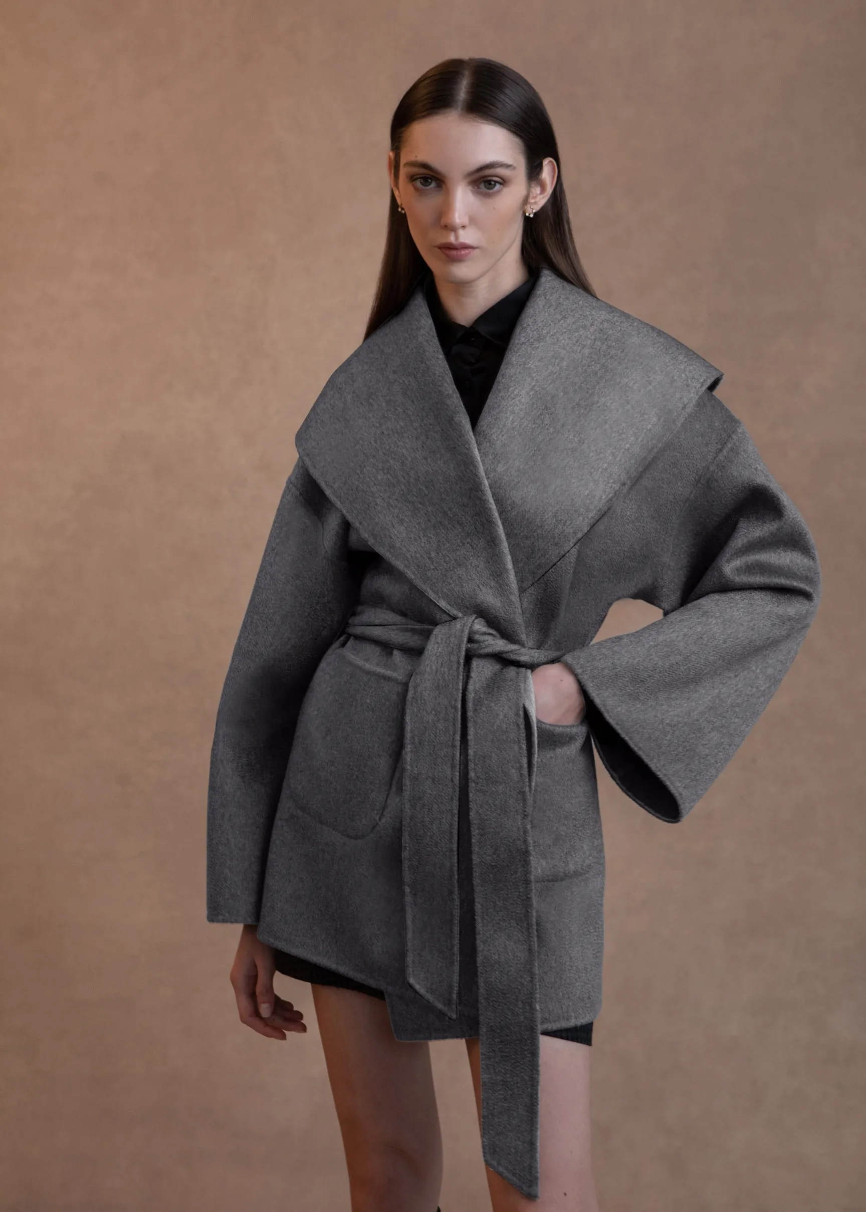 Irene Wrap Coat