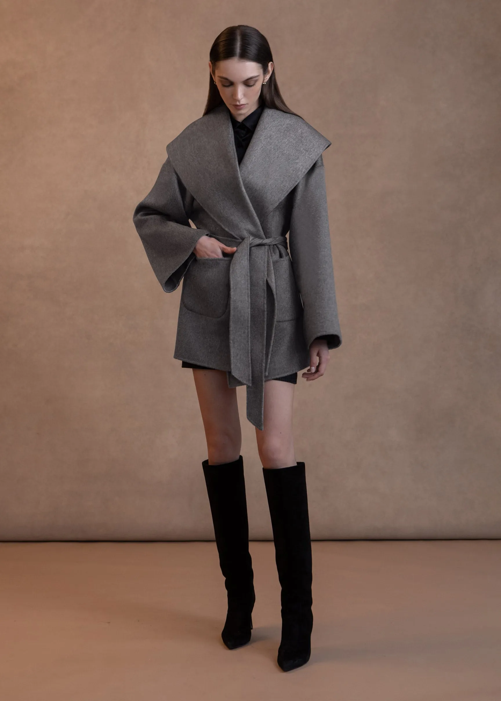 Irene Wrap Coat