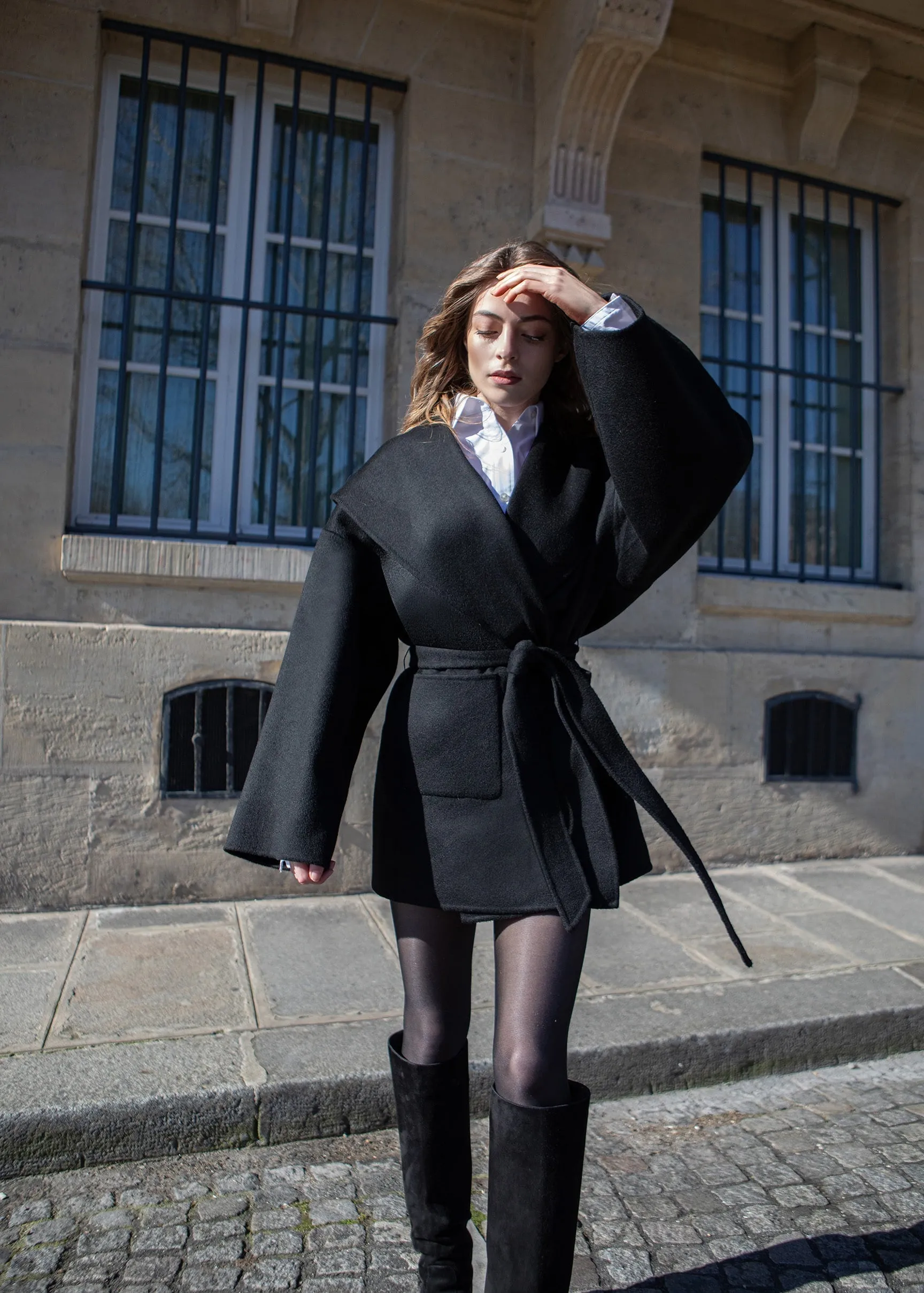 Irene Wrap Coat