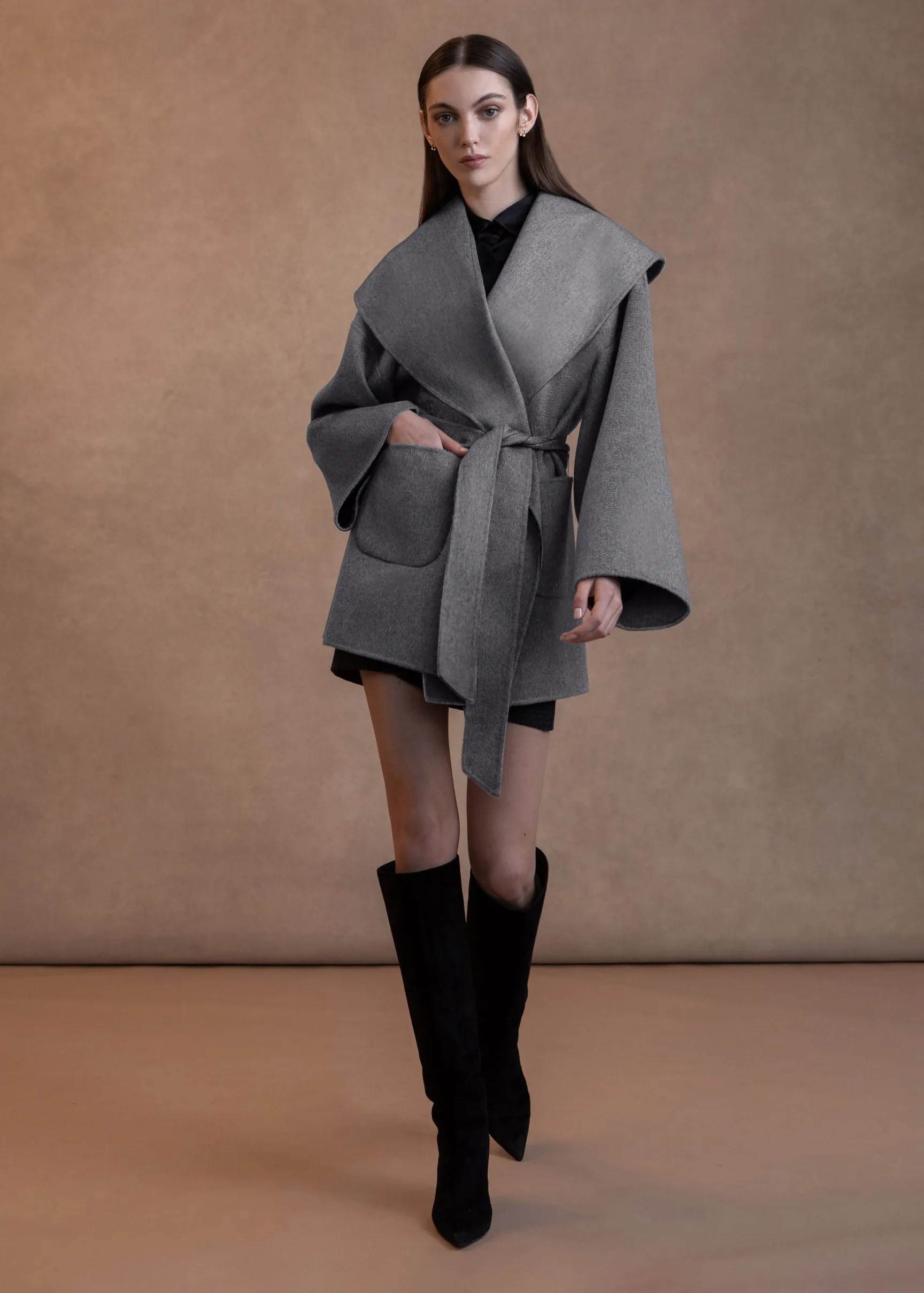 Irene Wrap Coat
