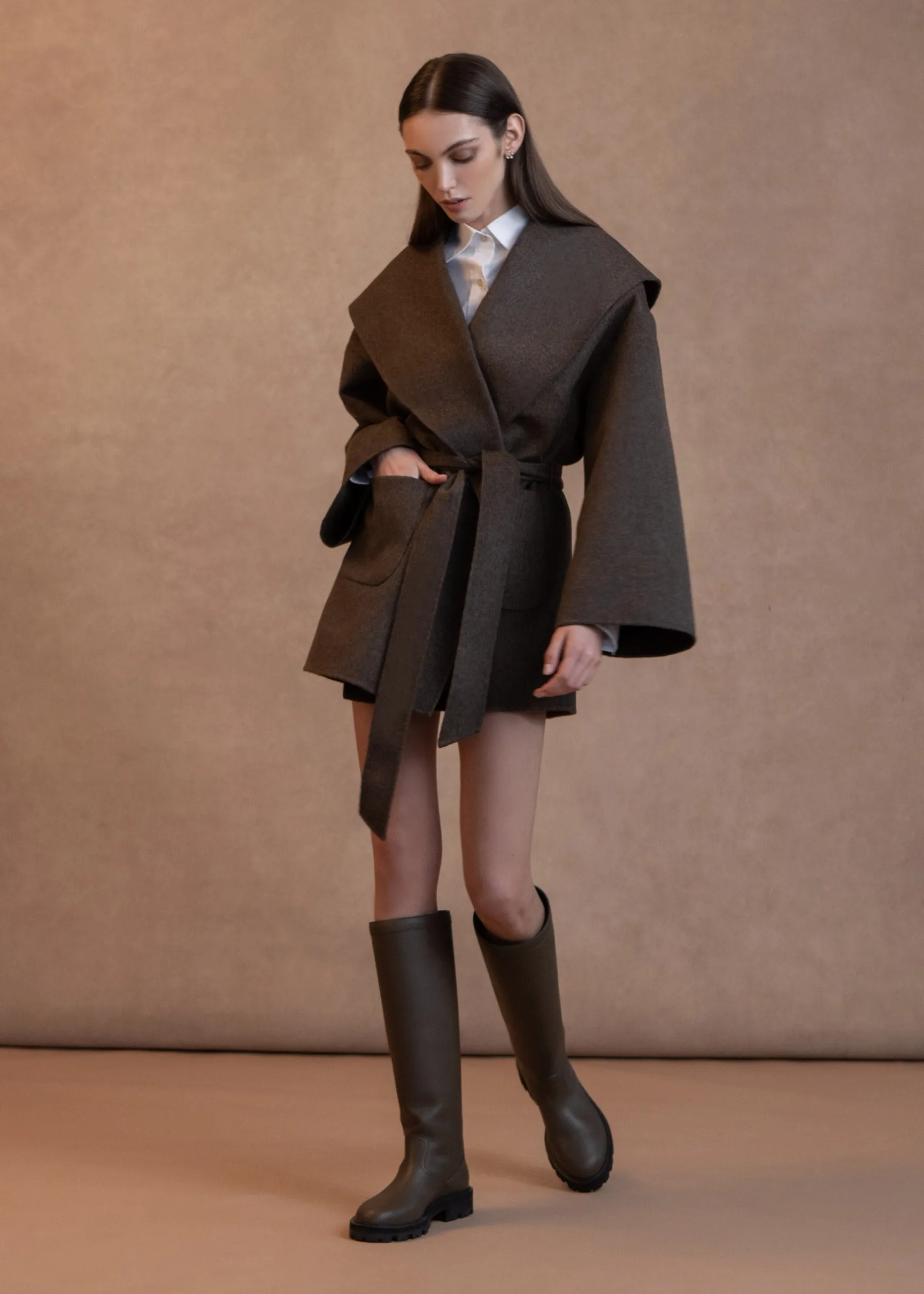 Irene Wrap Coat