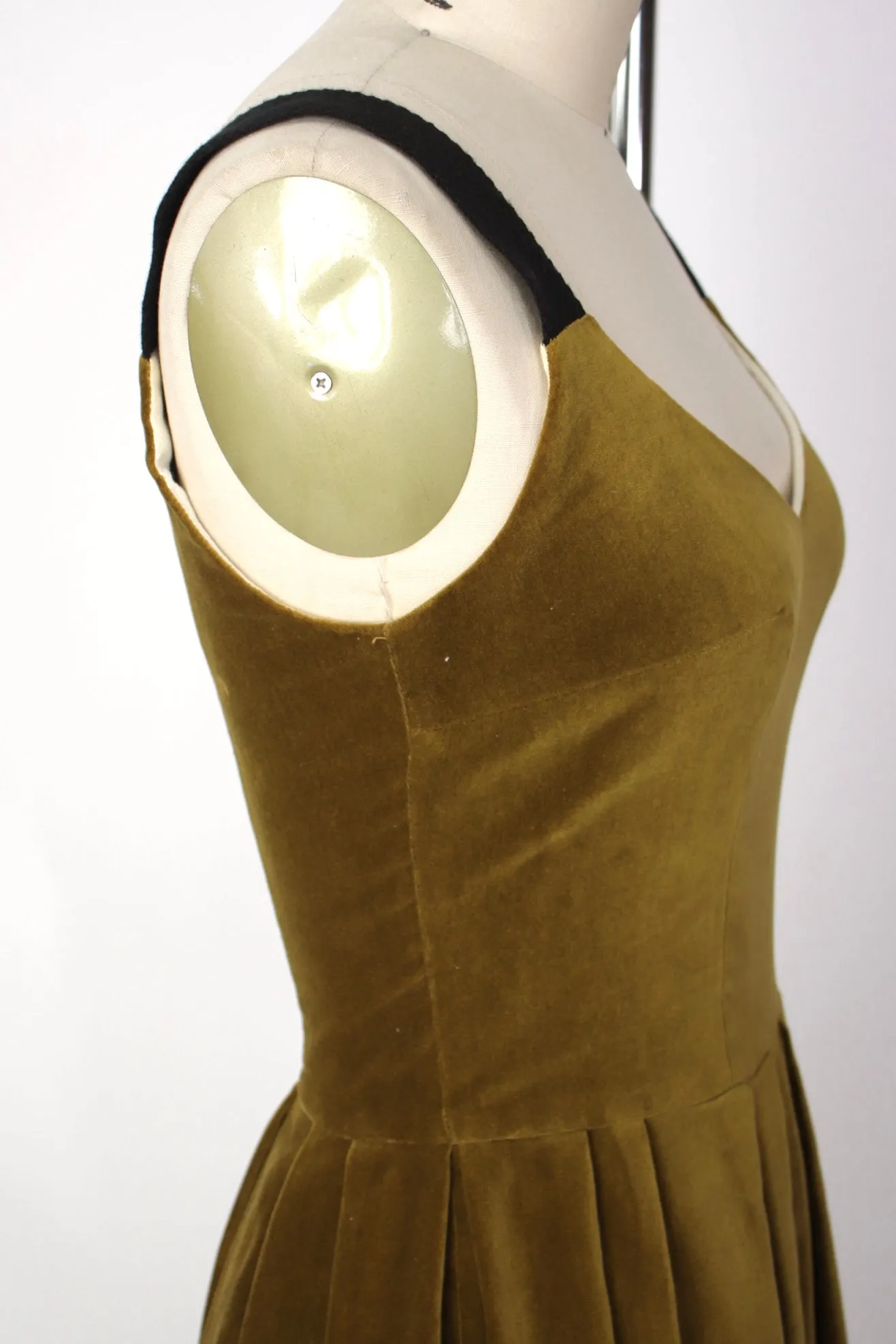 Isabel Marant Velvet Sweetheart Dress
