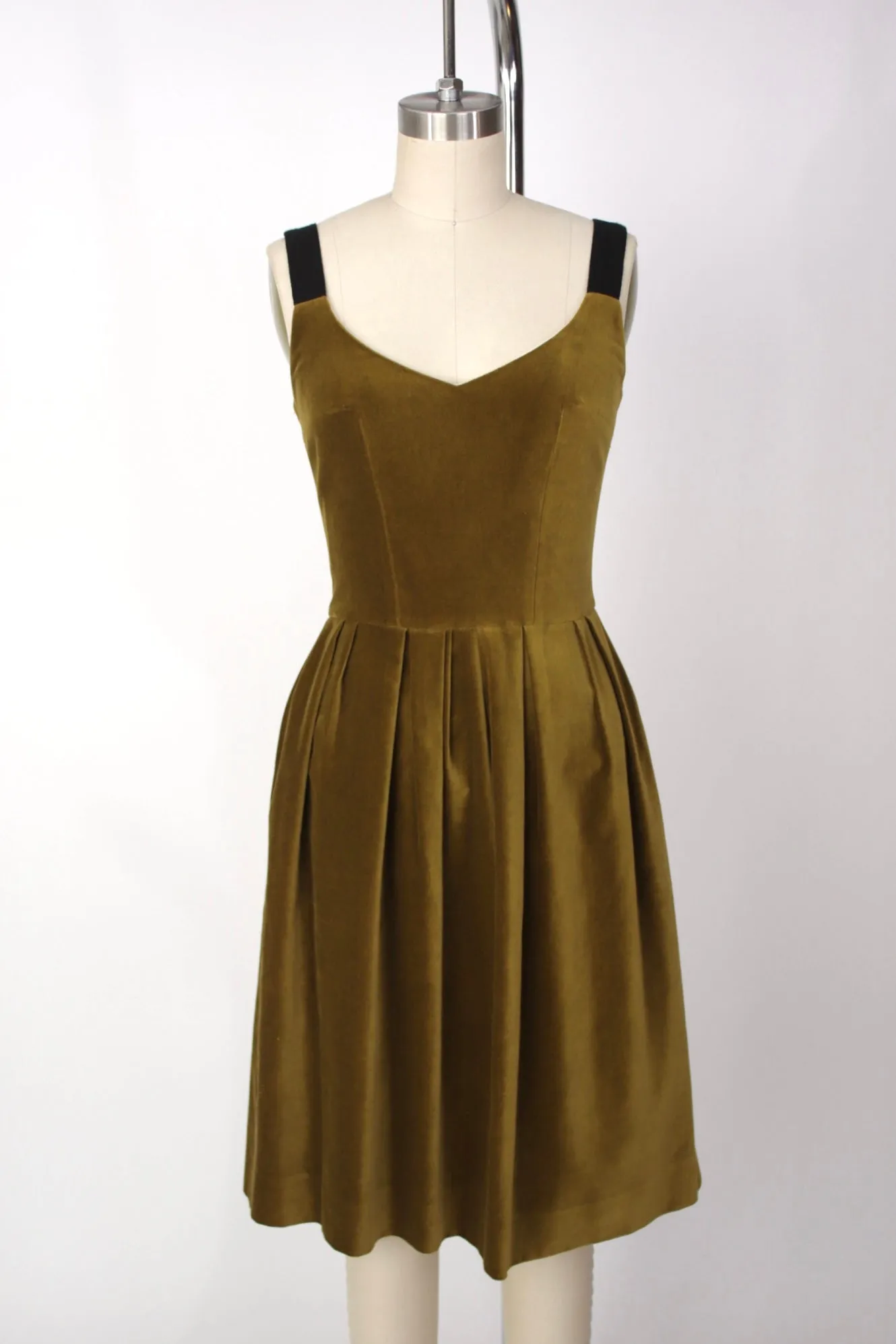 Isabel Marant Velvet Sweetheart Dress