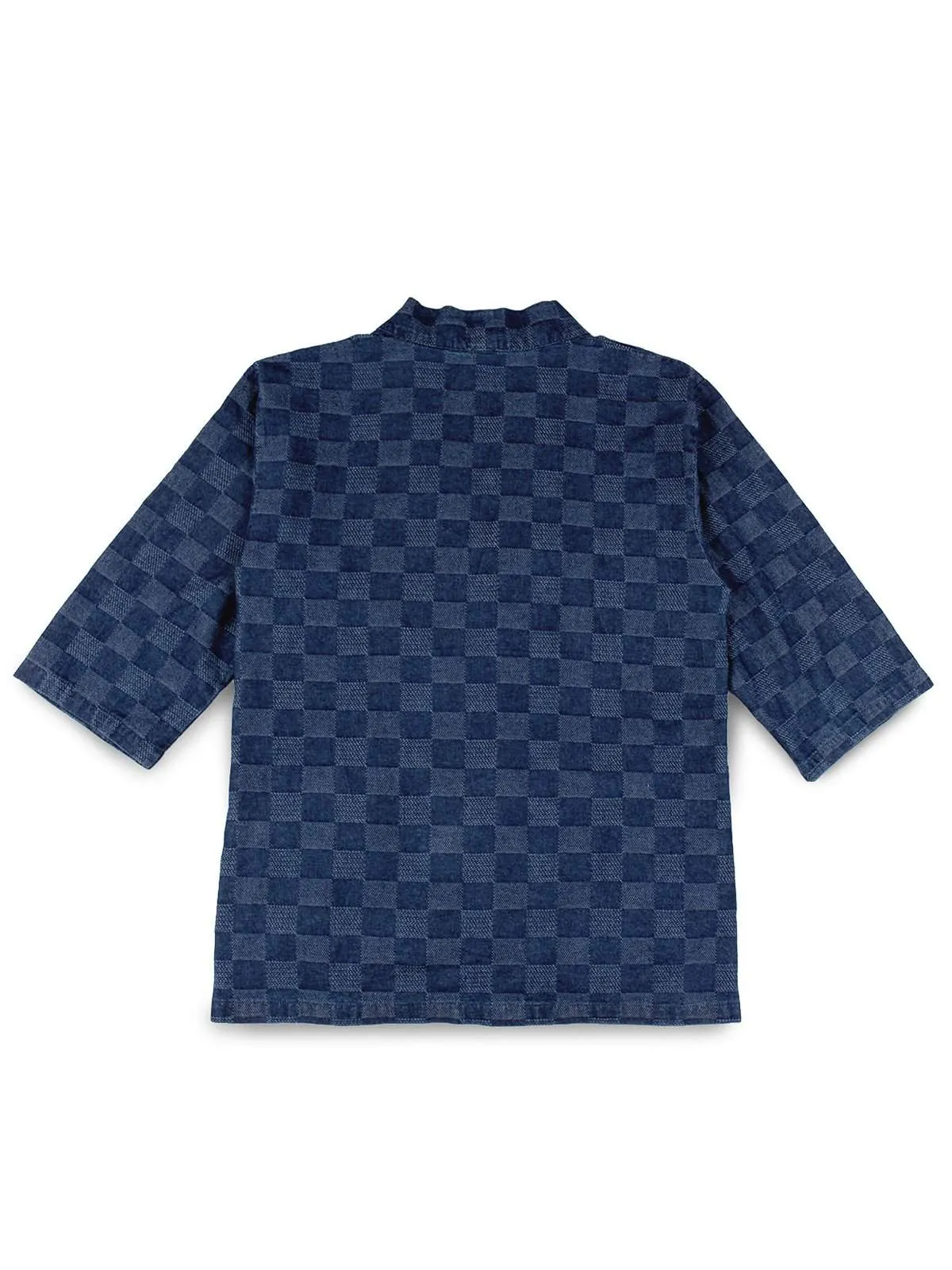 Jackhammer Denim Noragi Checkered Navy