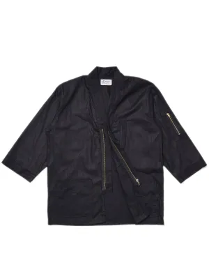 Jackhammer Ramie Tenchu Jacket Black