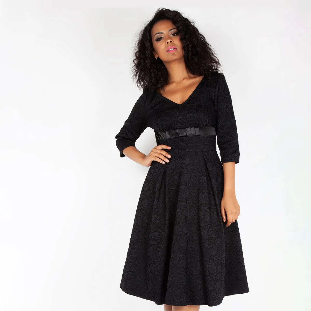 Jane Black Paisley Midi Flare Dress