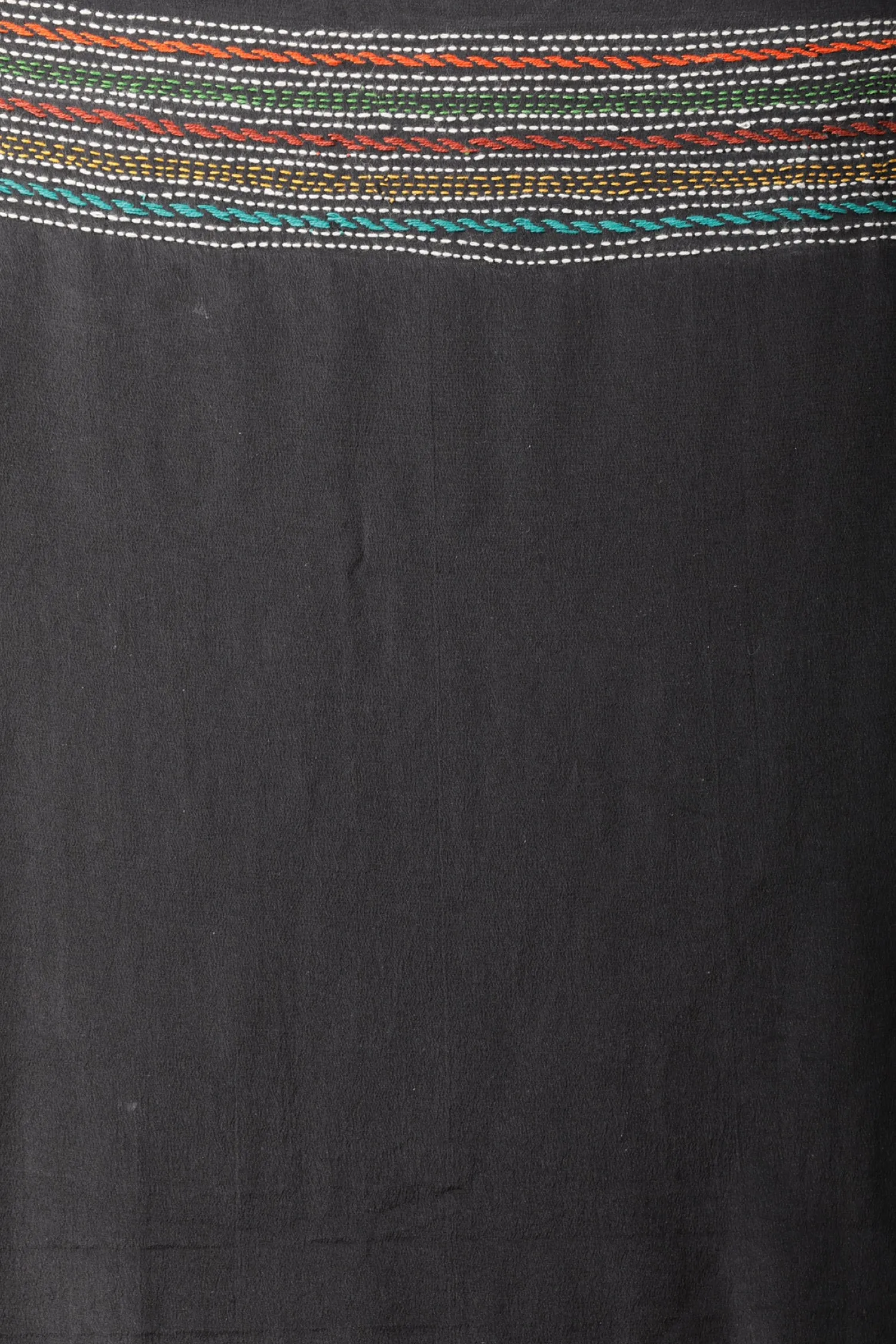 Joba Crepe Kantha Saree