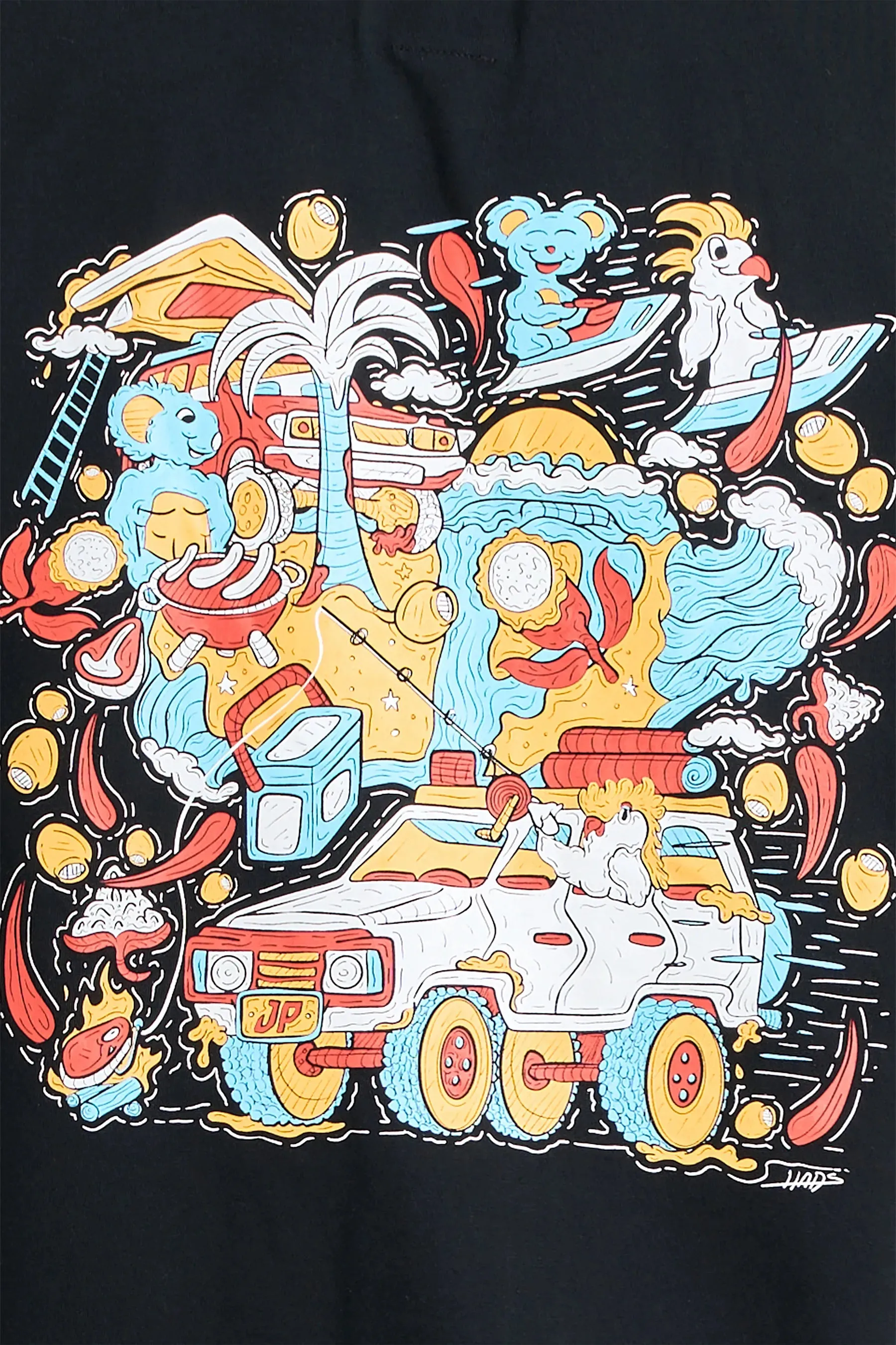 JTPLT x Tom Hadley - SS Tee - Black