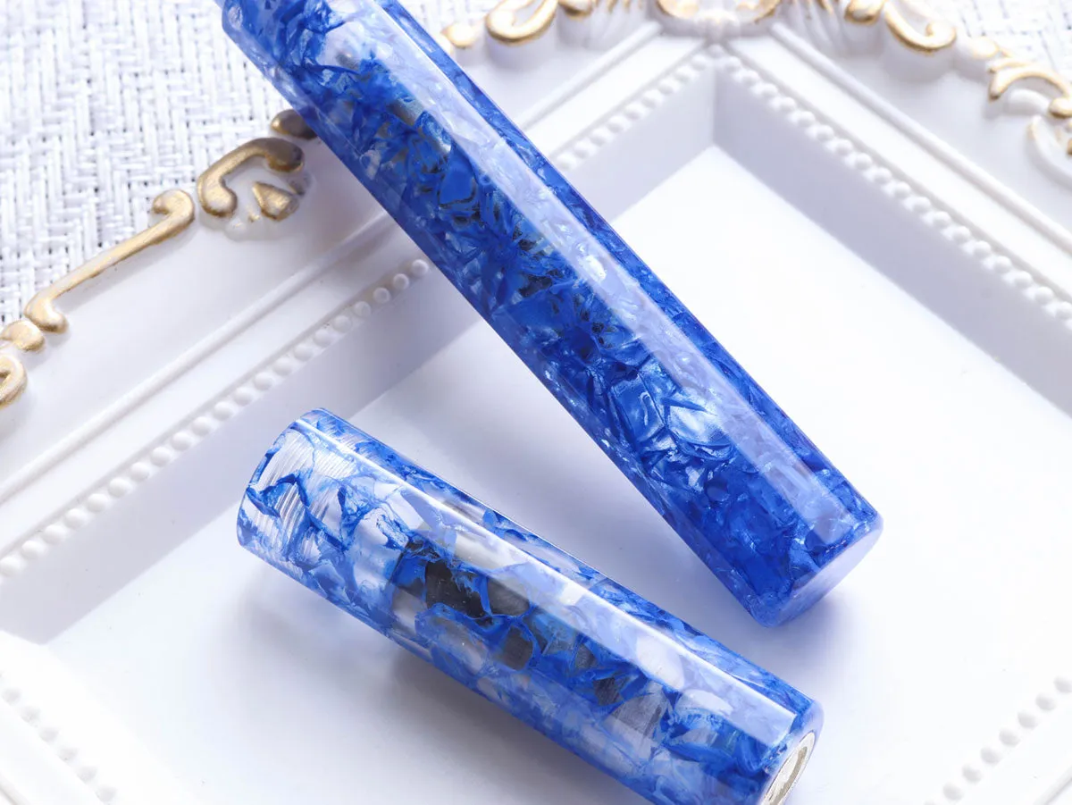 KALEIDO Fountain Pen - Blue Marbles (Fuun)