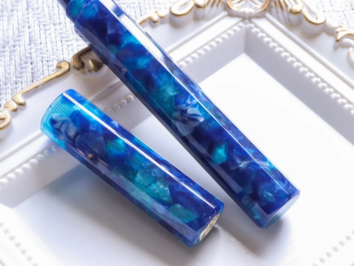 KALEIDO Fountain Pen - Deep Blue (Kaiha)
