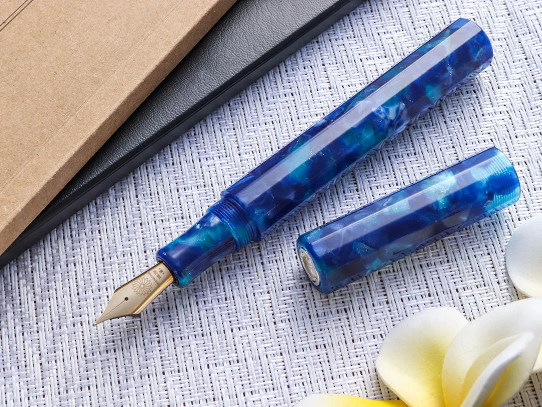 KALEIDO Fountain Pen - Deep Blue (Kaiha)