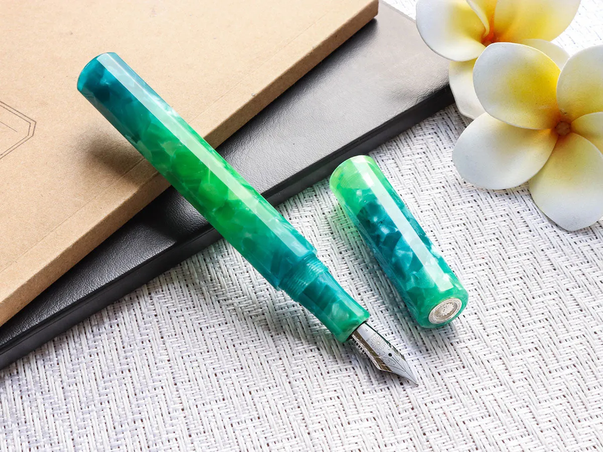 KALEIDO Fountain Pen - Green (Shisui)