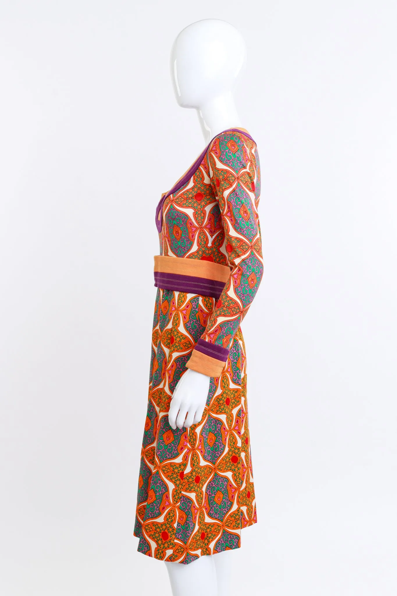 Kaleidoscope Paisley Scoopneck Dress