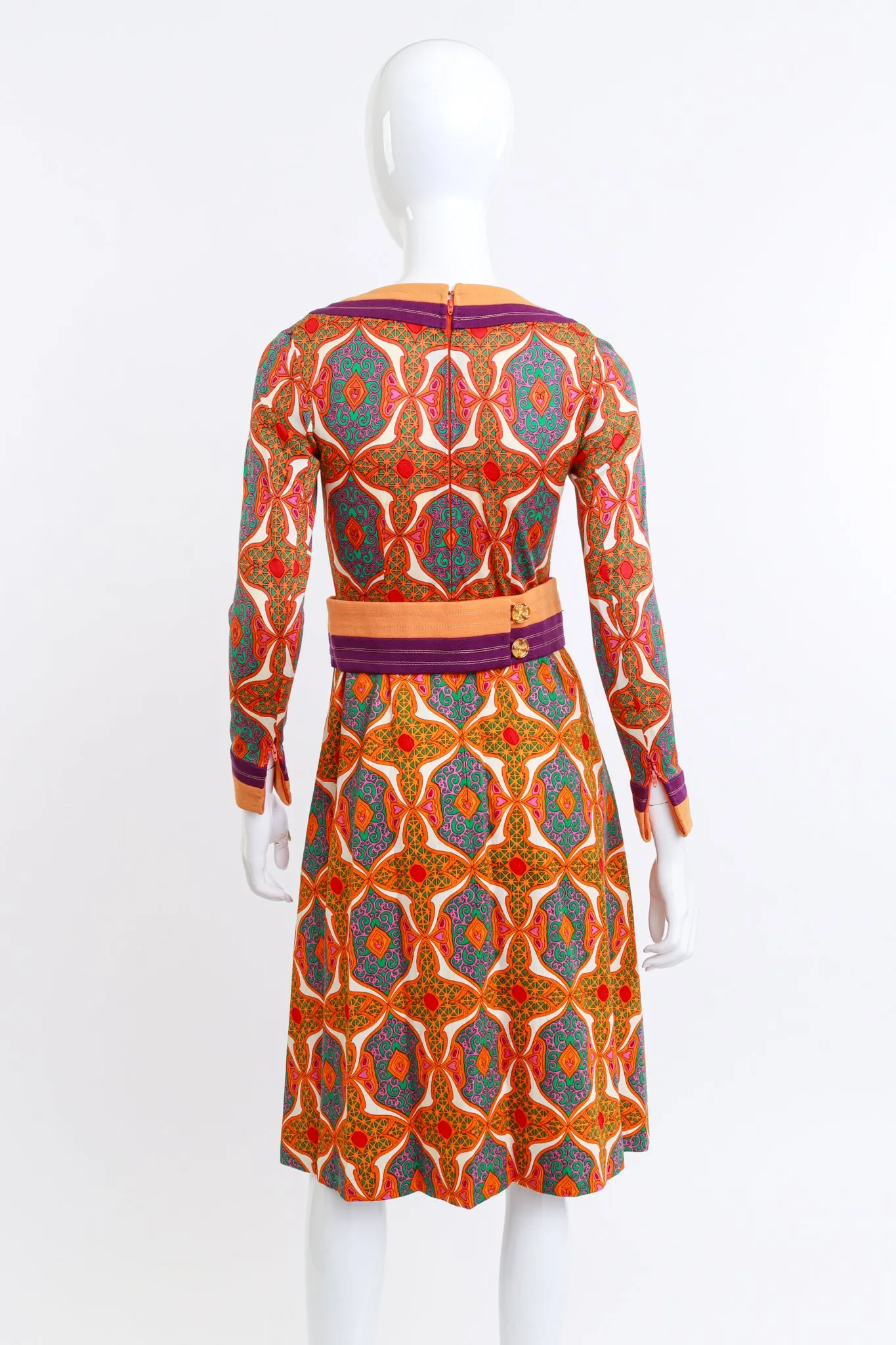 Kaleidoscope Paisley Scoopneck Dress