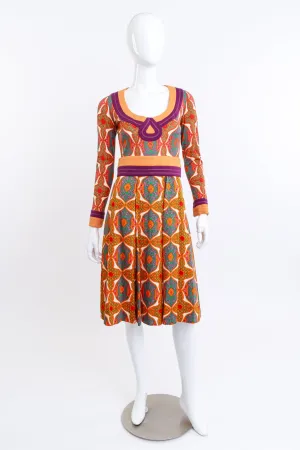 Kaleidoscope Paisley Scoopneck Dress
