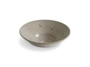 KOHLER K-45922-DE Gilded Meadow Conical Bell 16-1/4" round vessel bathroom sink, no overflow