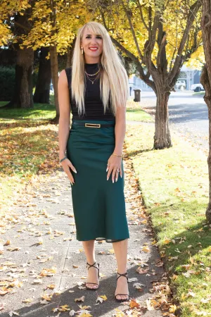 Kristin Green Maxi Skirt